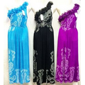 One Shoulder Maxi Dresses